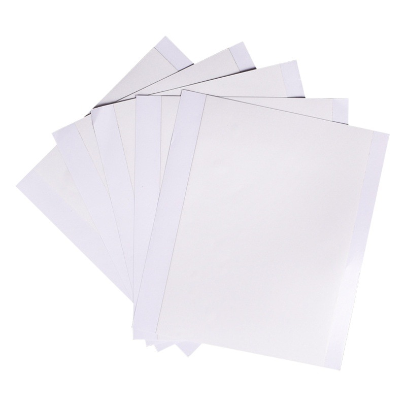 Papel de algodón Pegamento de doble cara Tamaño A4 Pegatinas adhesivas de doble cara sándwich Pegatinas de sellado de viscosa fuerte Fabricante Película de doble cara al por mayor