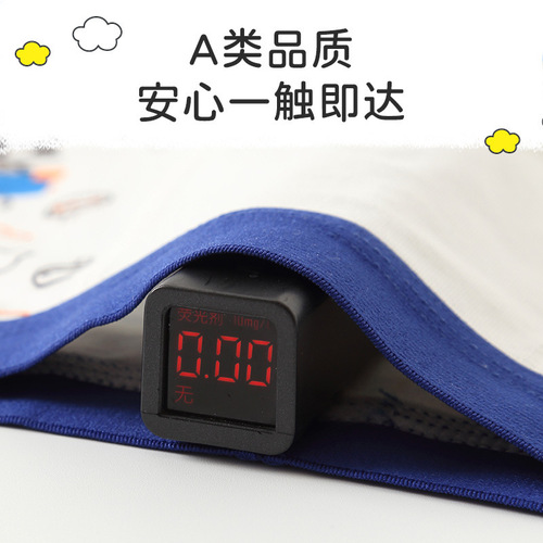 Children's underwear baby baby cotton boxer briefs antibacterial breathable boy shorts medium and large children's boxer briefs wholesale