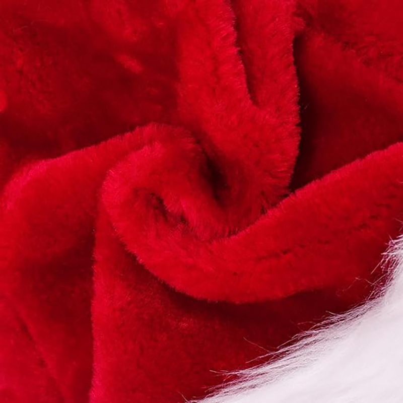 Christmas decoration plush luminous led adult Christmas hat party dress up decorations_voghion.com