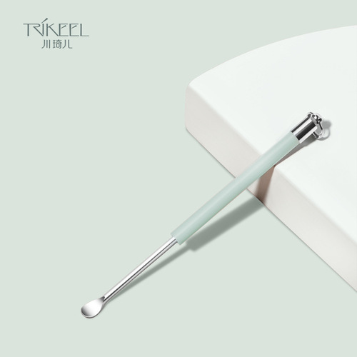 Chuanqi'er stainless steel ear scoop, ear wax removal, ear picking tool, ear scoop, ear pick, ear pick with key ring