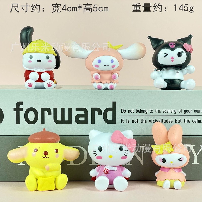 包邮凯蒂猫KT潮玩盲盒公仔手办桌面汽车载摆件少女心生日礼物|undefined