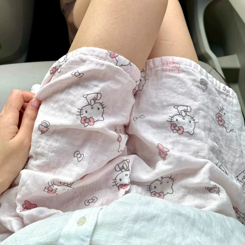 Детские demi-season брюки oversize, облачная хлопковая ткань, милый мультяшный принт для младших школьников