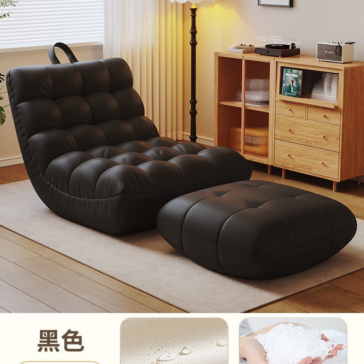 Caterpillar perezoso sofá silla mecedora perros humanos pequeño salón para acostarse y dormir tatami simple cómodo sofá pequeño