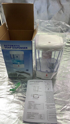 Wholesale two-level adjustment automatic soap dispenser wall-mounted soap dispenser 700ML automatic soap machine