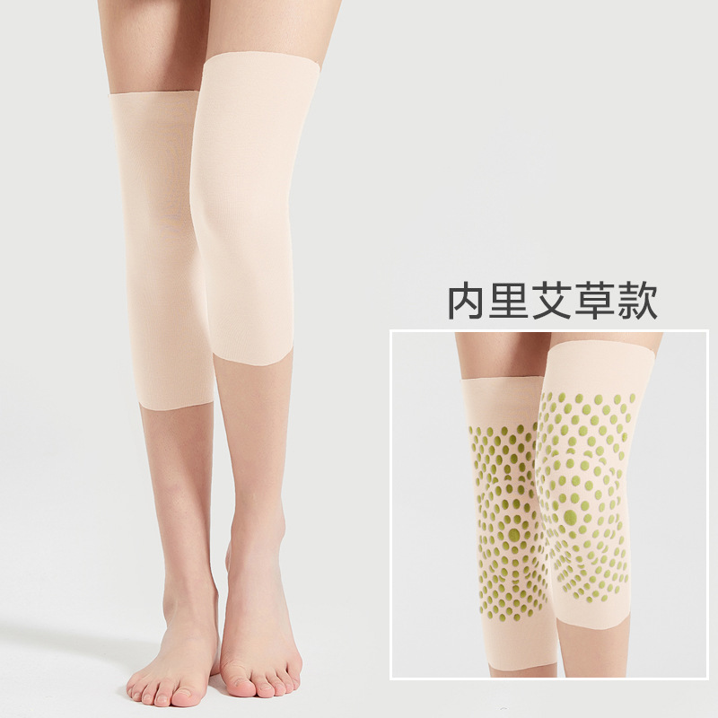 春夏モーダル薄型ヨモギ膝パッド、男女兼用、エアコン付きの部屋、冷えた足、膝パッド、ペイントジョイント滑り止め|undefined
