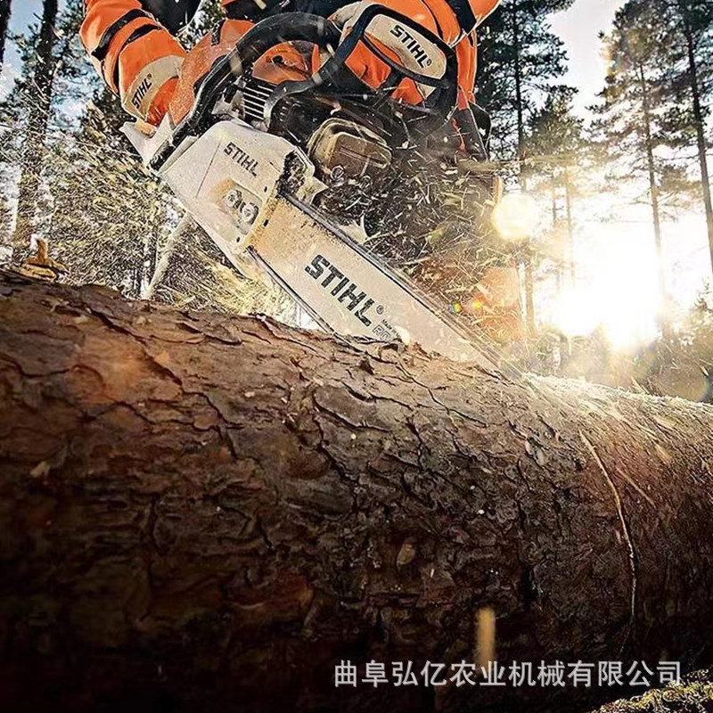 斯蒂尔原装汽油锯耐高温园林修枝锯木链条锯便携式户外砍柴伐木锯