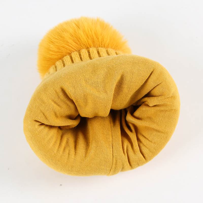 모자 가을과 겨울 스타일 여자  따뜻하고 귀여운  용 모직 모자 소년 세트 귀 보호 어린이 니트 모자