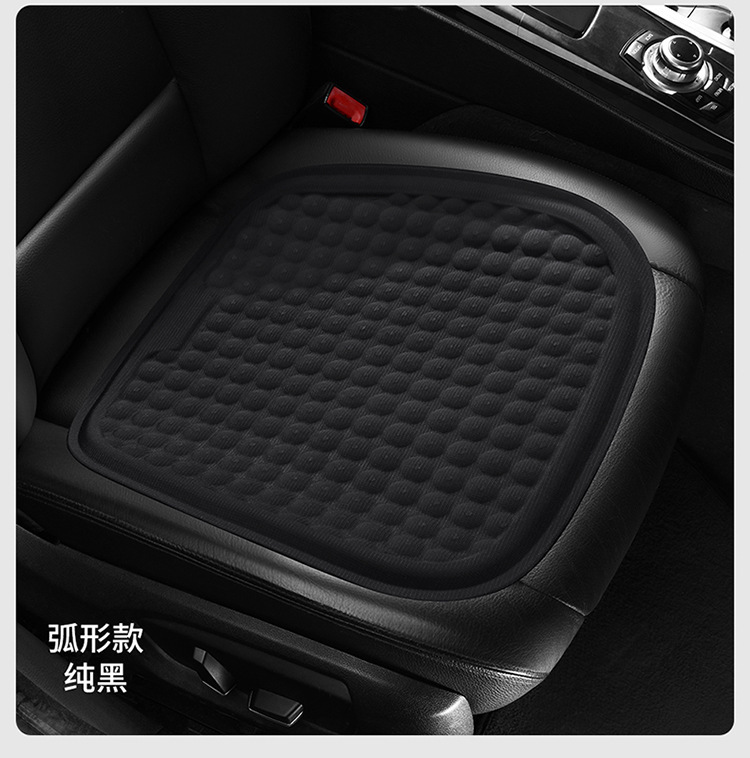 Breathable honeycomb silicone seat cushion for long-term sitting, egg-shaped car chair summer cushion, office gel cooling chair pad