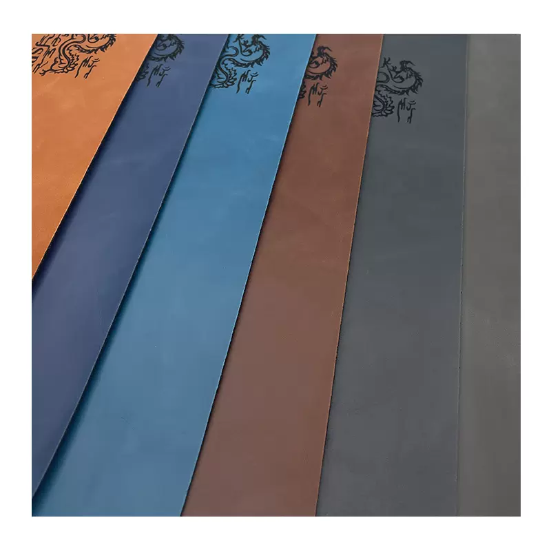 厂家直销pu合成人造皮革激光打标出黑色logo 人造皮制品 皮料批发