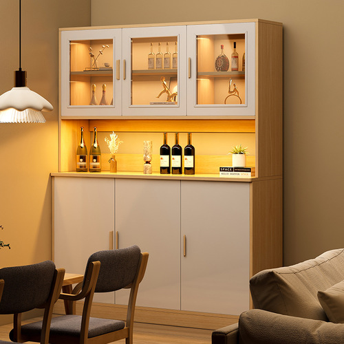 Alcohol cabinet, dining cabinet, living room wall-mounted integrated high cabinet, modern minimalist cabinet, storage cabinet, side cabinet, storage cabinet