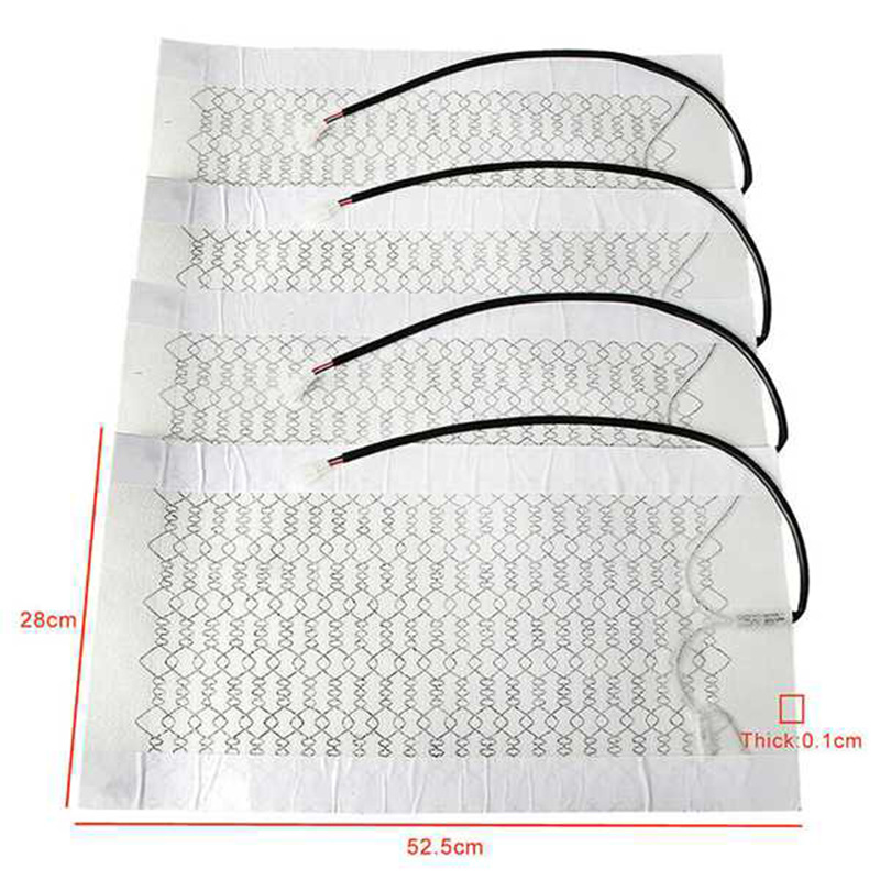 Coche calefacción cojín de invierno asiento térmico coche calefacción eléctrica 12V asiento cojín automático apagado rápido calefacción coche invierno