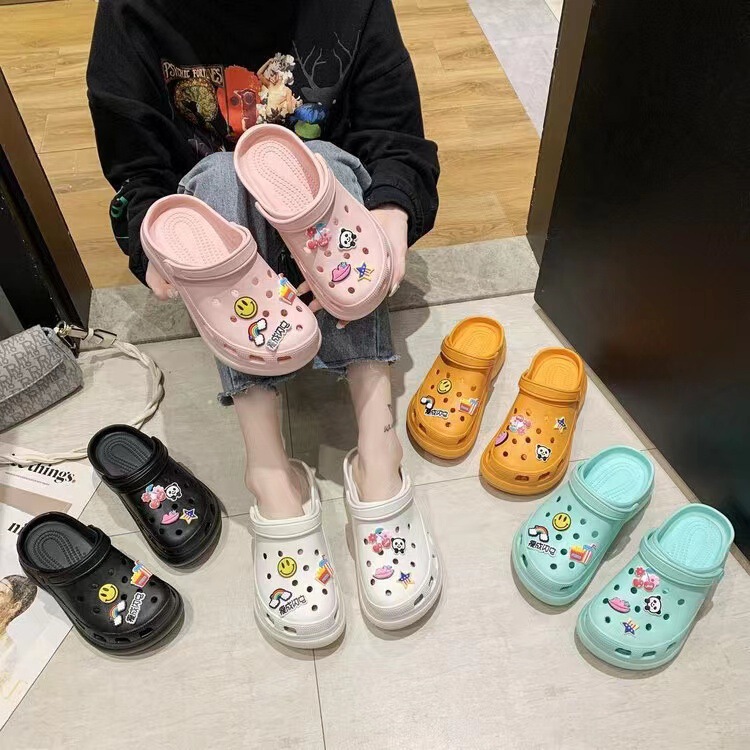 Summer Baotou Cave Shoes Women's Thick Sole Outer Wear Non-slip Sandals Women's Ins Tide Increased Nurses Shoes Platform Bottom Wholesale Summer Baotou Cave Shoes Women's Thick Sole Outer Wear Non-slip Sandals Women's Ins Tide Increased Nurses Shoes Platform Bottom Wholesale