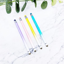 适用二代双头电容笔触控笔手机笔橡胶头触控手机平板安卓渐变