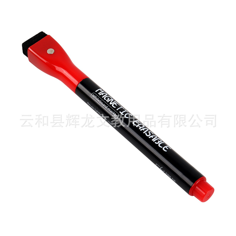 Venta al por mayor pluma de pizarra magnética de gran capacidad de cabeza delgada de plástico a base de agua para niños pluma flotante borrable sin marcador pluma