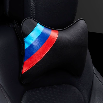 seat pillow can be fixed – Headrest - leather-three-color-pp-cotton-neck-pillow-1