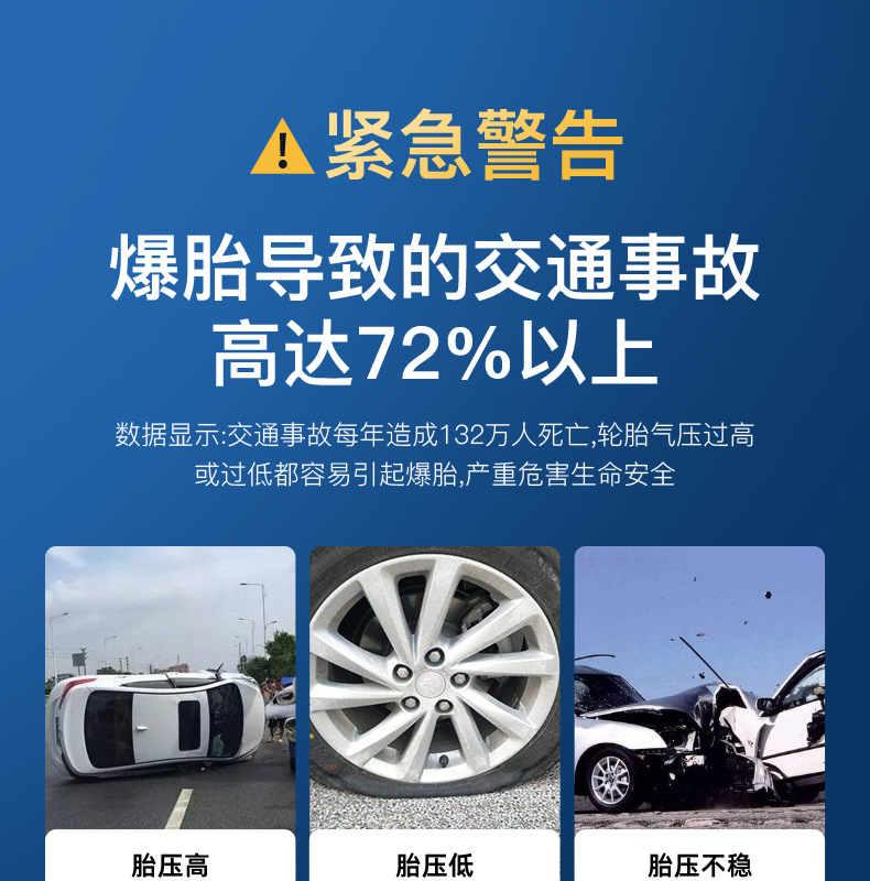 [1715] New Portable Car Air Pump with Digital Display for Inflating Car Tires, Mini Tire Inflator for Cars