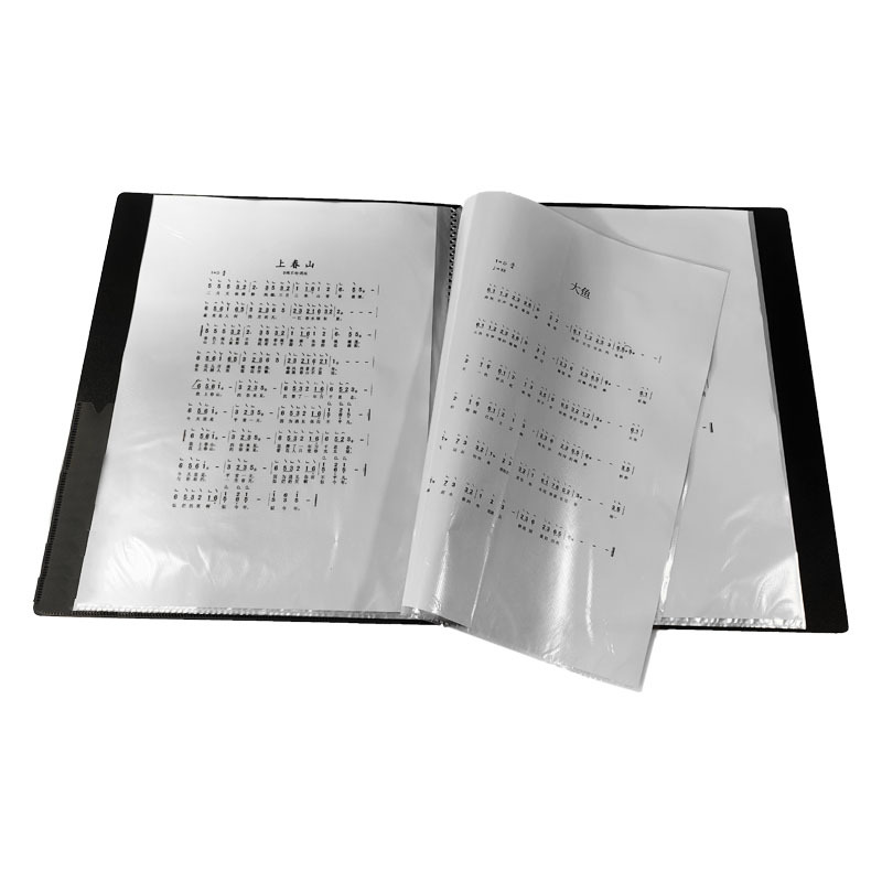 Guitarra 40 páginas A4 carpeta de partituras de música carpeta de partituras de cinco líneas de piano sublibro de instrumentos electrónicos