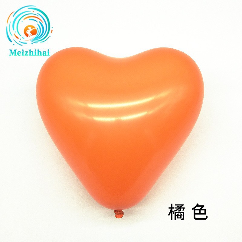 2.2g Matt Macaron Love Balloon Heart Balloon Impresión Decoración de la casa de boda Set de globos de boda