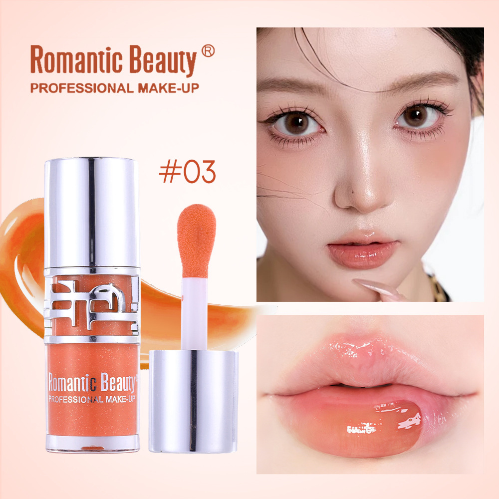 Esmalte labial de espejo transfronterizo, esmalte labial de color duradero, esmalte labial líquido sin tazas, no se desvanece.