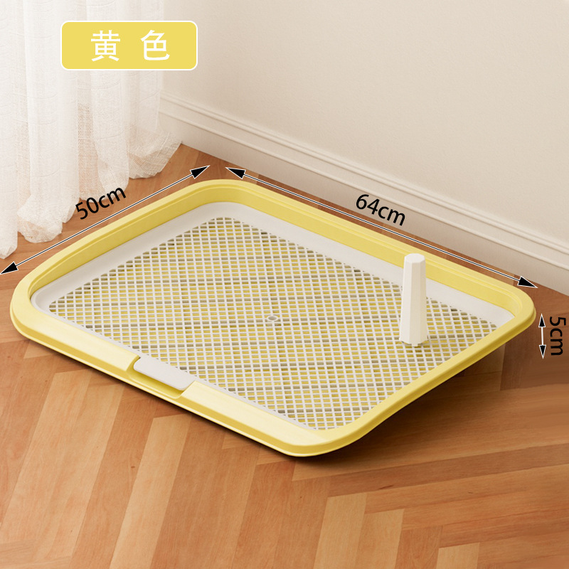 Inodoro de perros supergrande anti-derrames con columna vertical desmontable lavable lavabo de excremento de planta de lavabo de excremento de excremento