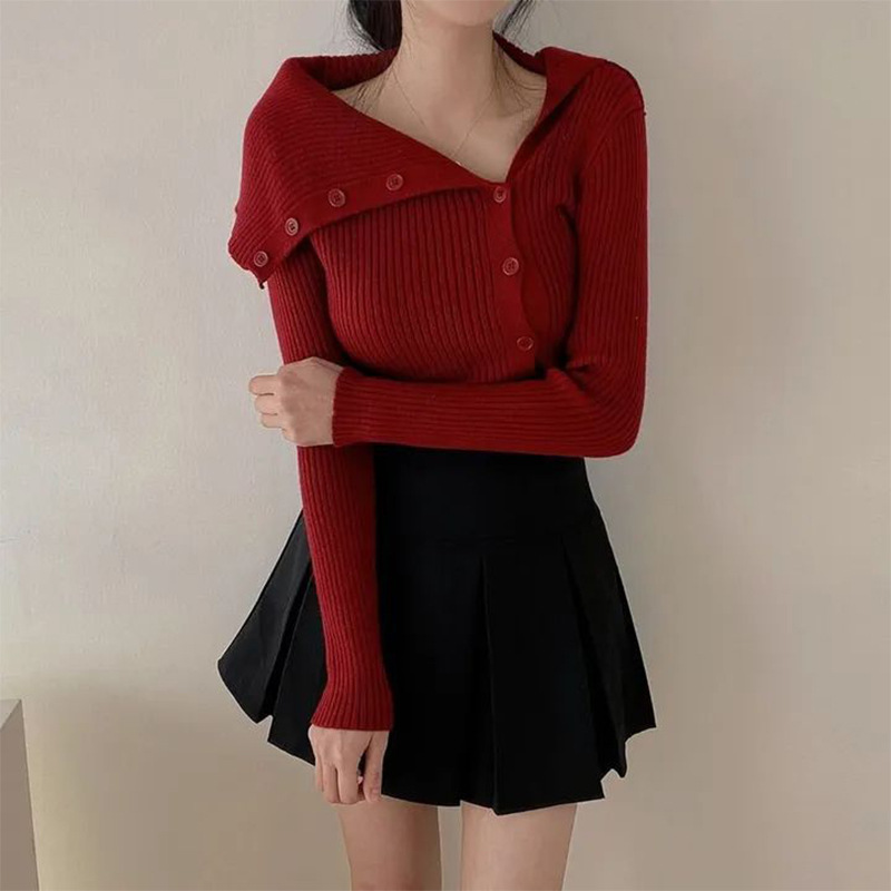 (Cross-border trading), spring trend elegant fitted long-sleeve, cardigan, knitted sweater, European style
