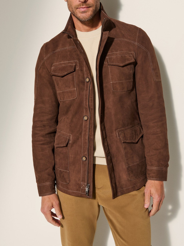 Cross-Border Autumn and Winter Workwear American Retro M65 Field Jacket Ami Khaki Windbreaker Suede Jacket