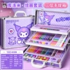 Genuinely authorized [Culomi] three-layer luxury painting 160-piece suitcase set
