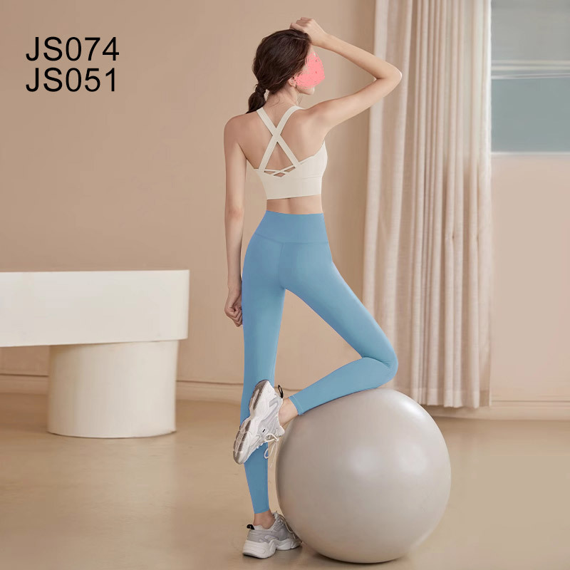 Mi xing (beautiful back) + sky blue (long pants) / S [suitable for 40-45kg ]