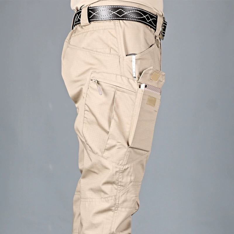 Камуфляжные туристические брюки, slim fit
