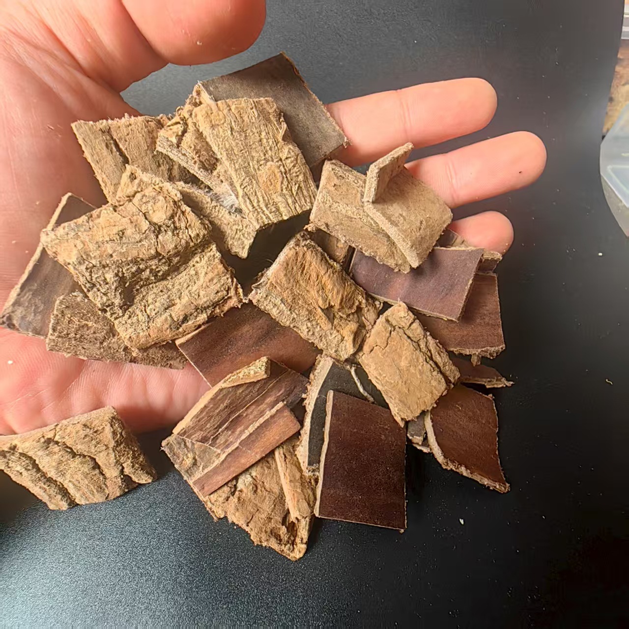 Eucommia Bark Powder Du Zhong 杜仲 500g Ground Herbal Powder for Tea and Decoction quality and texture