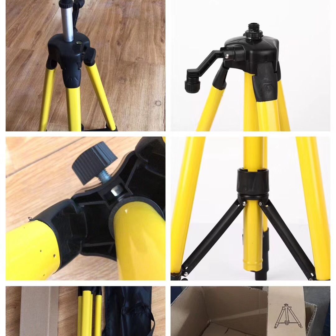 1,2 m en negrita soporte de nivel láser 1,5 m móvil en forma de L soporte entorno de trabajo Trípode telescópico