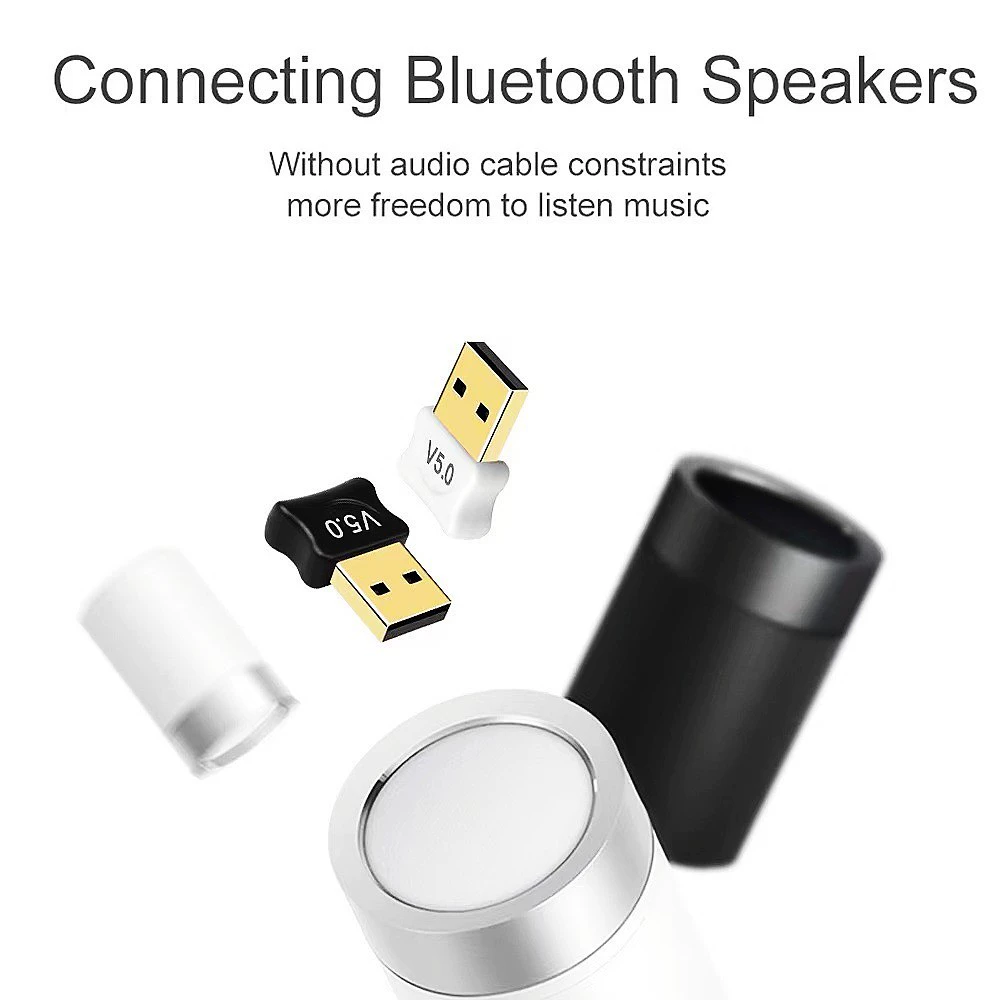 USB Bluetooth adapter free -drive 5.0 Bluetooth receiver Bluetooth wireless transmission