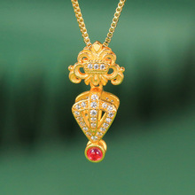 ͨ�wS925�y�24K���Ƕ�ʯ�ʹڊA��diy�ֹ��Ʒ���ˮ�ε������^