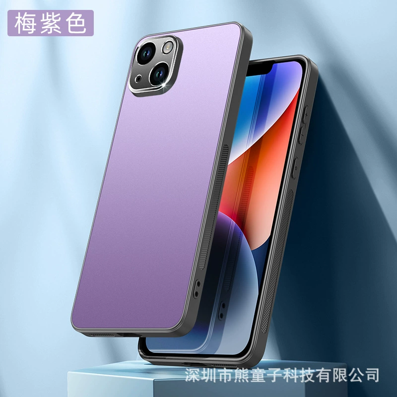 Apple совместимый чехол для iPhone 15 двуцветный, металлическое кольцо для камеры, защитный чехол, 12 Pro Max, защита от падений