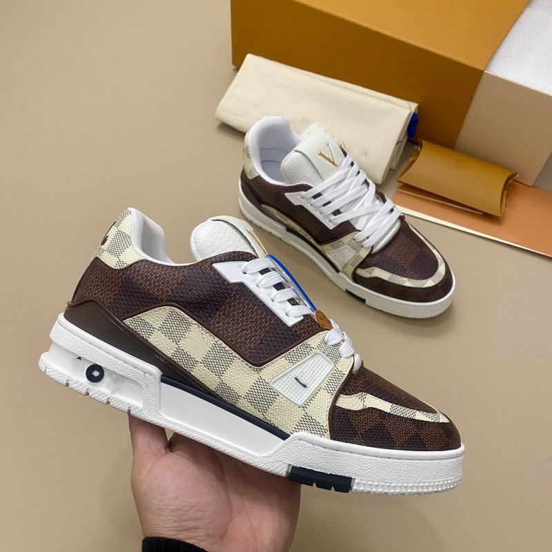 Guangzhou versión superior original puro paquete completo entrenador de asno zapatillas deportivas casuales de cuero para parejas hombres y mujeres skate