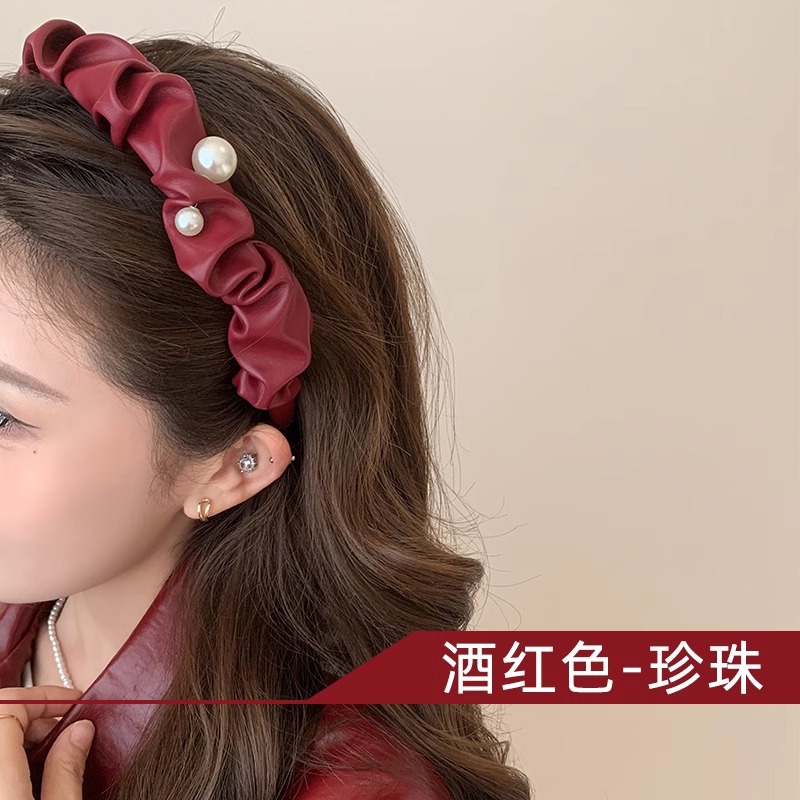 Otoño y invierno de cabello de mujer toque de cabello de lavado de cara de cabello de mujer 2025 nuevo viaje de cabello de cabeza alta de damas toque de cabello tarjeta de cabello