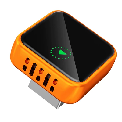 Simsiz CarPlay və Android Auto | Carplay Adapter 5-in-1 Wired - by967tg-apple-version-hermes-orange