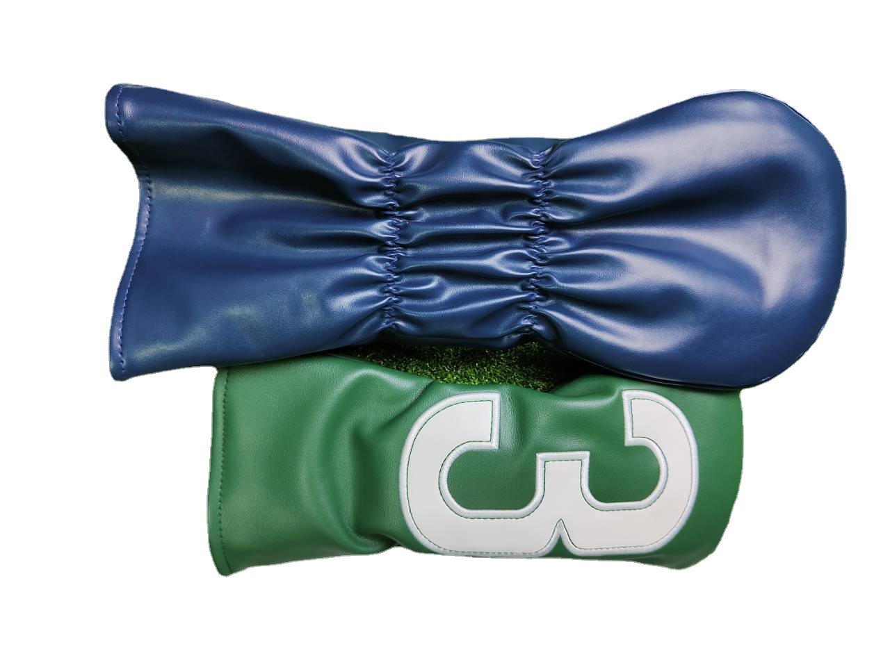 Golf club cubierta cubierta de madera cubierta de cabeza de palo cubierta de bordado impresión pintura en caliente