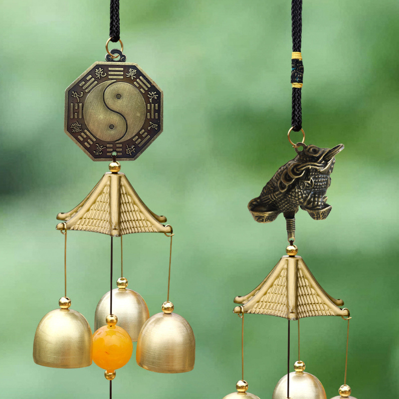 Campanello eolico decorativo da giardino per pace e prosperità_voghion.com