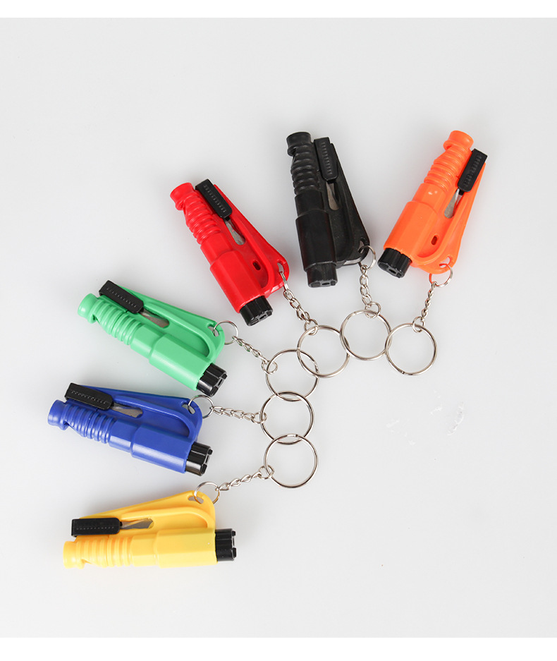 Car Self-Defense Safety Hammer, In-Car Escape Hammer, Multi-Functional Window-Breaking Tool, Cutting Seat Belt, Portable Car Use