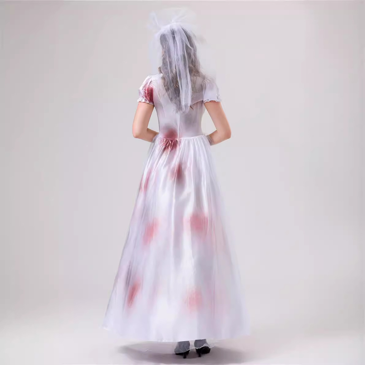 New Halloween Horror Zombie Costume Ghost Zombie Female Ghost…