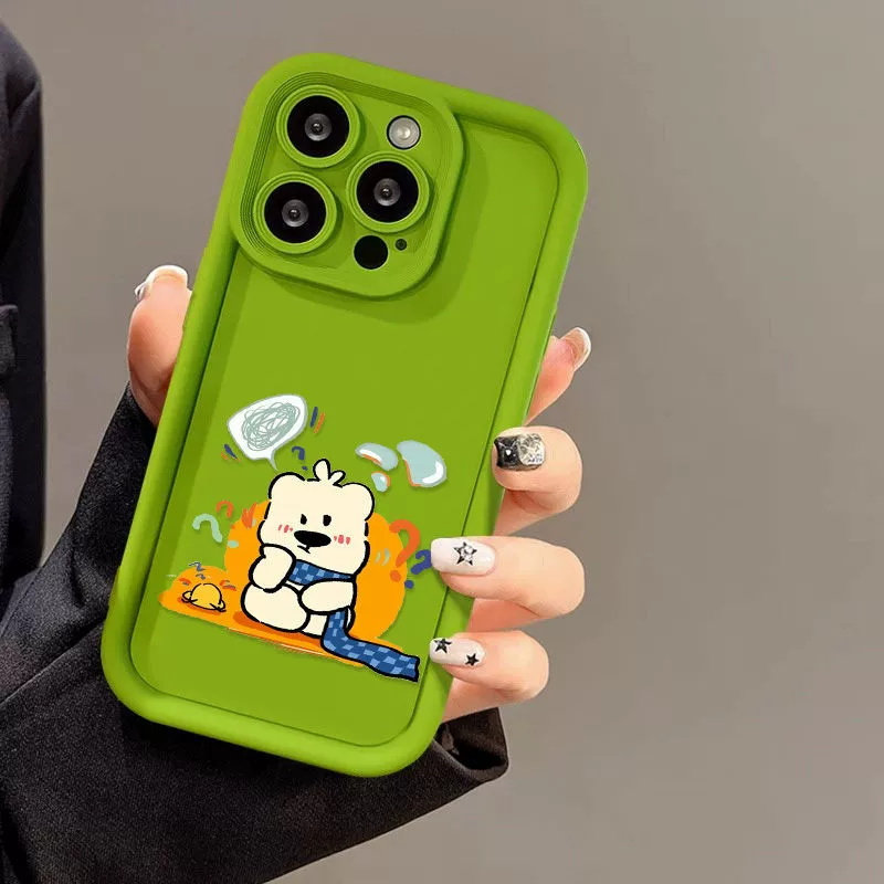 Apple, совместимый чехол, матовый милый iPhone 13, iphone, 16promax, 11, защита от падения