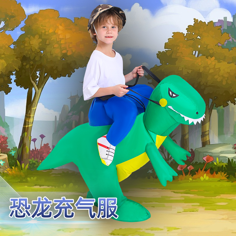 Annual Meeting Event Dinosaur Inflatable Suit Role-Playing Halloween Kindergarten Performance Costume Kidsren's Mount Doll Suit