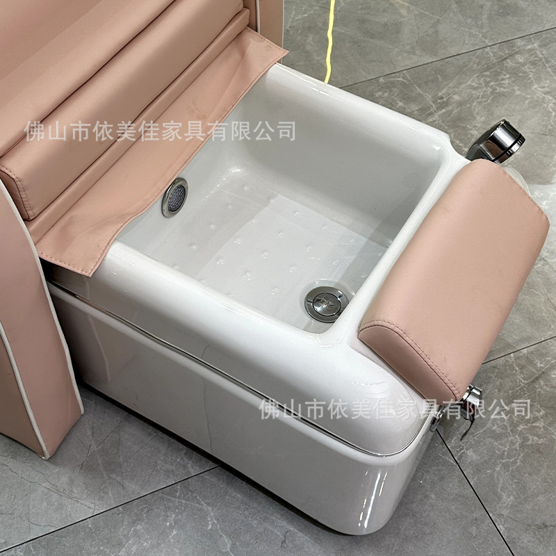 Fábrica directa de alta gama manicuría de moda manicuría confortable manicuría de pestañas para una sola persona puede reclinarse terapia de pies sofá de baño de pies