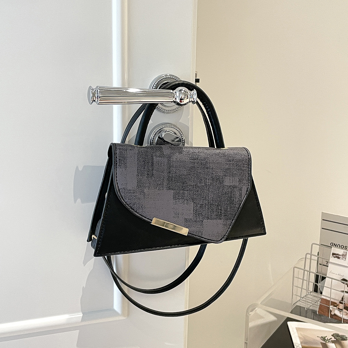 Casual nuevo estilo de moda retro estilo extranjero simple de hombro bolso de mujer textura de moda 2026 verano