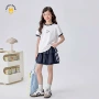 新款女童夏季时髦两件套