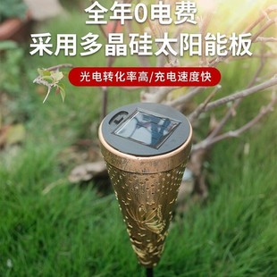 Solar Light and Shadow Ground-Mounted Iron Art Courtyard Landscape Balcony Garden Outdoor Night Light Outdoor Intelligent Light Control Creative Light