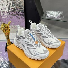 ヨーロッパステーション 2024 通気性スポーツメンズシューズパーソナライズされたメッシュカラーマッチングお父さん靴メンズトレンディな厚底カジュアルスニーカー