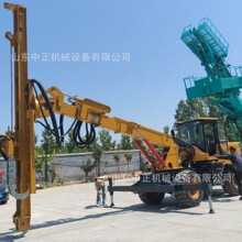 履带式打拔一体光伏用打桩机生产厂家 旋挖式多角度大扭矩钻孔机