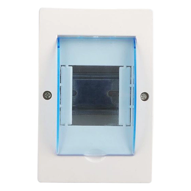 Пластиковая распределительная коробка с открытым контуром Бытовая Скрытая задняя Высоковольтная коробка Позиционная распределительная коробка Электрическая коробка Электрический блок управления Пустая Распаковка